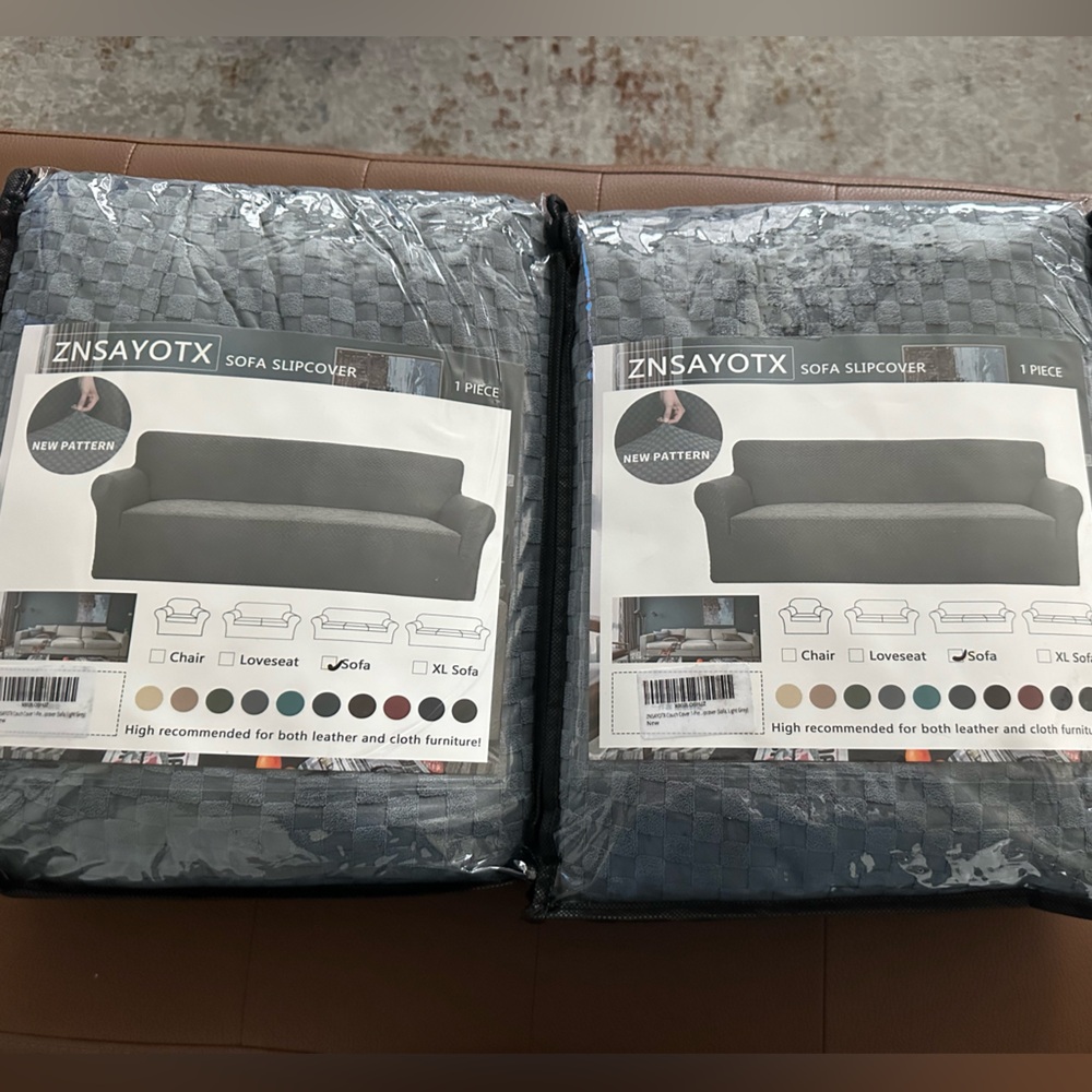 ZNSAYOTX Sofá slipcover Both packages are sold together for $20